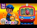 ChuChu TV Police Chase Thief In Police Car To Save Huge Surprise Egg Toys Gifts The Train Escape