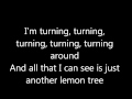 Yellow lemon tree mit Text 