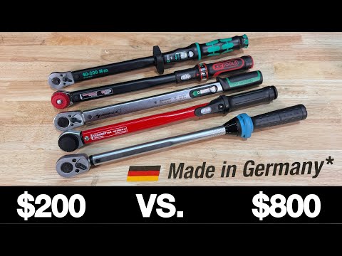 The Best Torque Wrench? Testing German 1/2 Hazet Gedore Wera