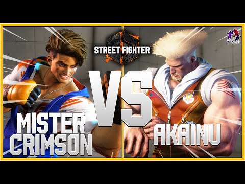 ⚡Street Fighter 6 Open Beta - Mister Crimson (Luke) VS Akainu (Guile) - Battle Hub⚡