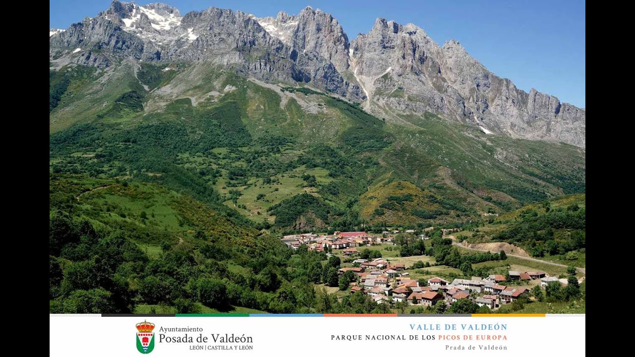 Live webcam view of Posada de Valdeón Village, Picos de Europa