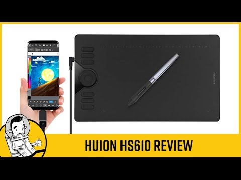 Grafinė planšetė HUION HS610 video