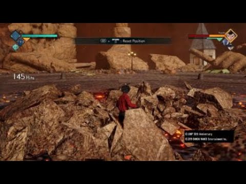 JUMP FORCE testing out new spirit  bomb