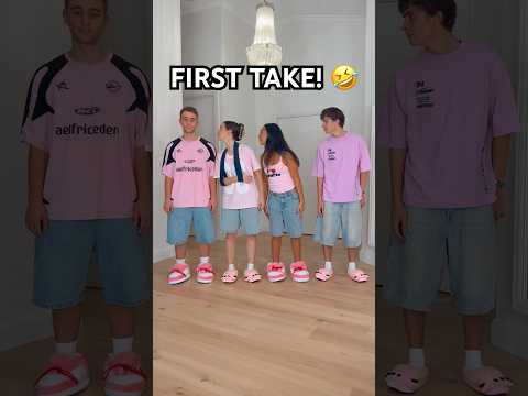 FIRST TAKE! 🤣😩 - #shorts