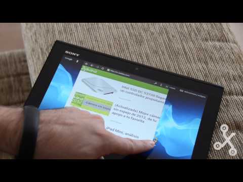 Sony Xperia S tablet en vídeo
