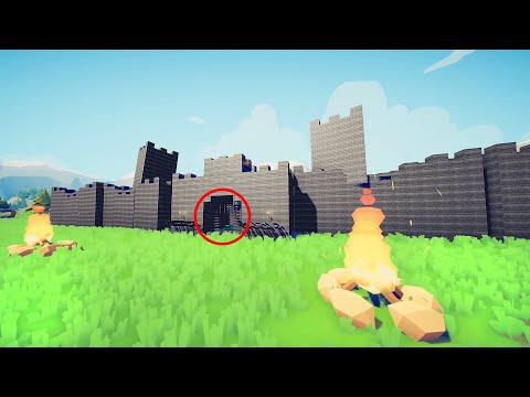 DESTRUCTIBLE CASTLE Brick Walls! - TABS (Totally Accurate Battle Simulator)