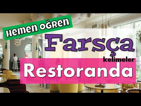 Restoranlarda sık kullanılan Farsça kelimeler! #marcopolo #farsca_ogrenme #Farsça_kelimeler #farsça