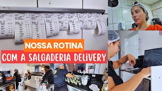 ROTINA DA SALGADERIA DELIVERY | PEDIDOS, MOLHO, PLÁGIO…