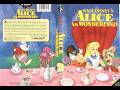 Opening To Alice In Wonderland 1951 1991 1994 Reprint VHS