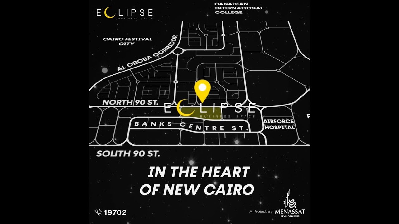 Eclipse is a business space, ideally situated in the heart of New Cairo.