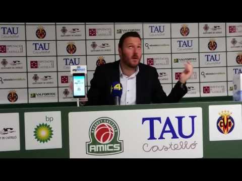 Rueda Prensa Toni Ten (TAU CASTELLO - Actel Força Lleida)