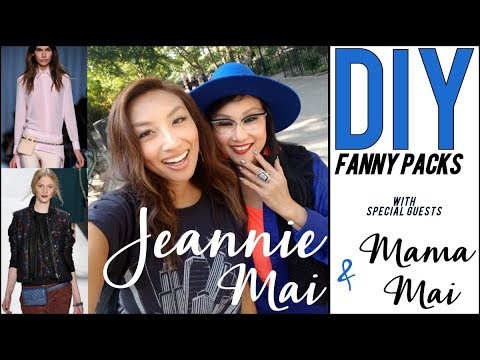 DIY: Cocktails + Fanny Packs w/ Jeannie Mai - by Orly Shani