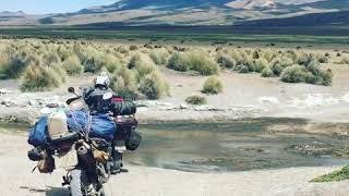 preview picture of video 'Viagem de moto Sajama Bolívia'