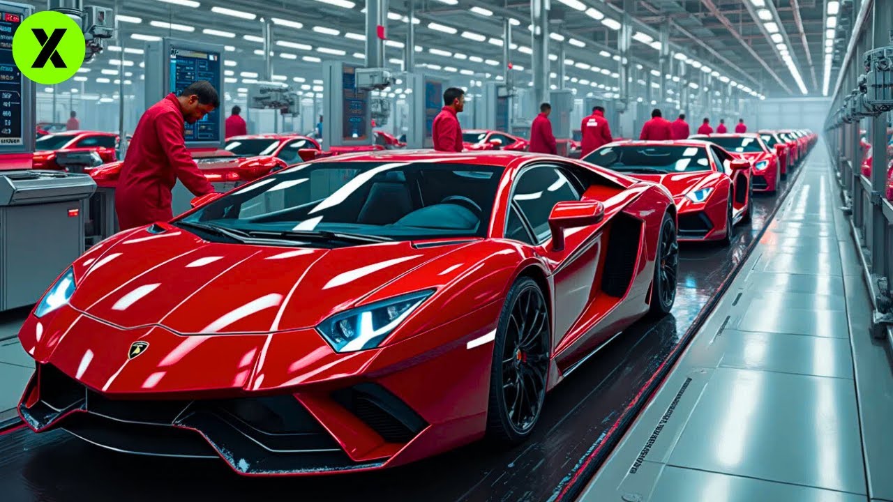 💎 This is how LAMBORGHINI cars are MADE: The most LUXURIOUS and PRECISE process in the world
