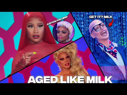 Poorly Aged Drag Race Moments | Moments That Aged Like Milk