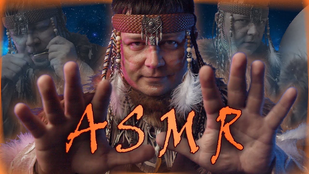 ASMR RolePlay - SHAMAN - You got your wish! and fall asleep. Whispering, jew's harp, tambourine.