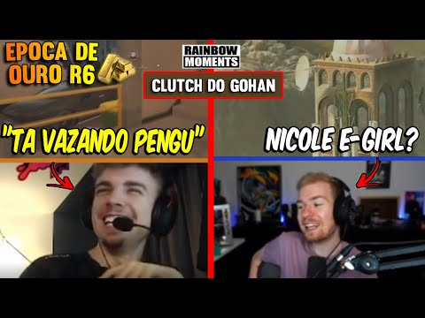 O GRANDE ENCONTRO E O ALEMAO TROLANDO O PENGU, CLUTCH MONSTRO DO GOHAN - A ÉPOCA DE OURO DO R6