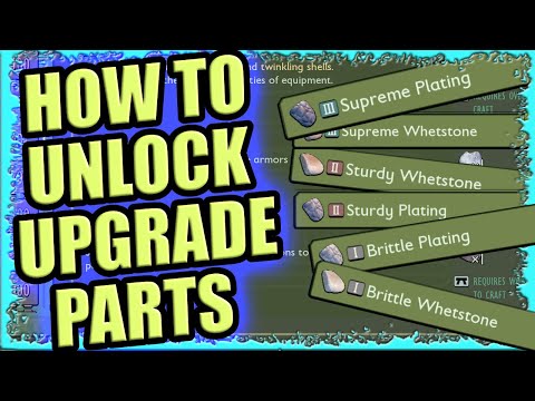 How To Unlock and Craft all the Upgrade Materials IN Grounded | Making Plates and Whetstones