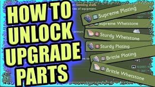 How To Unlock and Craft all the Upgrade Materials IN Grounded | Making Plates and Whetstones