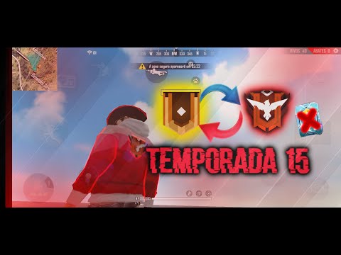 DO OURO AO MESTRE (TEMPORADA 15)FREE FIRE MOBILE