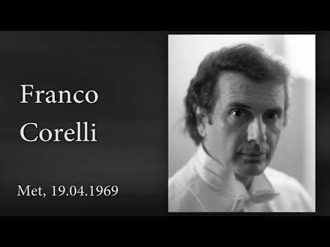 Franco Corelli - L'anima ho stanca (Adriana Lecouvreur) LIVE Met, 1969