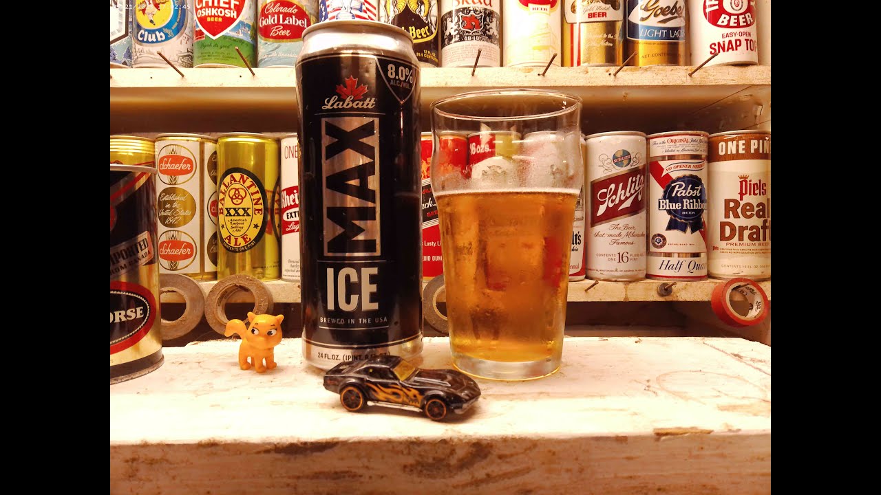 Labatt Max Ice - 8% - Brewed in USA