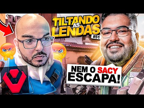 TILTANDO AS LENDAS #51 - TILTEI O MELHOR JOGADOR DA SENTINELS
