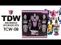 KL變形金剛玩具分享397 TDW TCW 08 ABOMINUS Upgrade Kits 至尊神力 求雨鬼 升級配件�