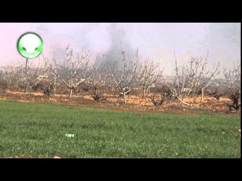 استهداف قوات النظام في تل بزام في ريف حماة بالدوشكا من قبل لواء الفرقان