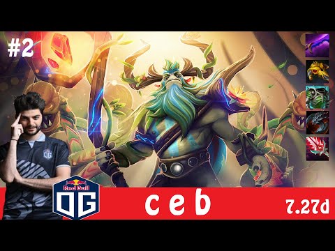 [DOTA 2] OG.Ceb the NATURE'S PROPHET [OFFLANE] [7.27D] [#2]