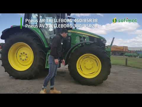 Vidéo tracteur occasion John Deere 6120M
