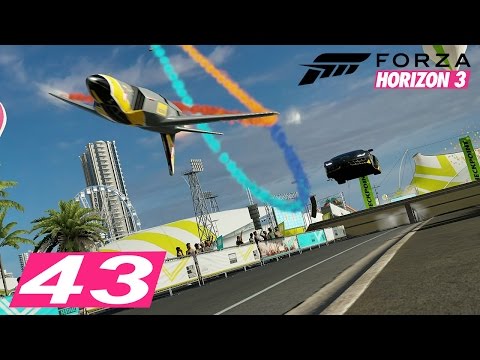 Let's Play Forza Horizon 3 #43 - Gegen ein Kampfjet!!