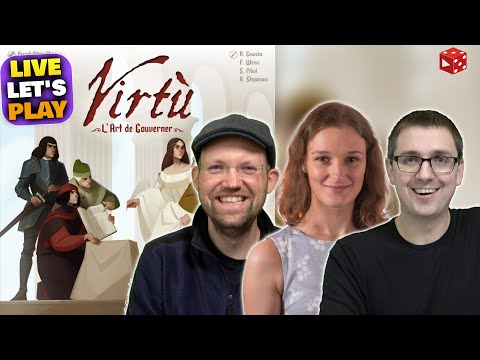 Virtu  - Die Kunst des Regierens | Live Let's Play mit Melli, Flo & Ben (Lernpartie)