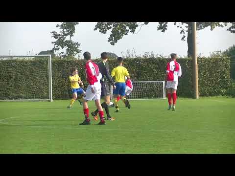 Delta Sports '95 FC JO17-3 - UVV JO17-4 2de helft deel 2 (5-3)