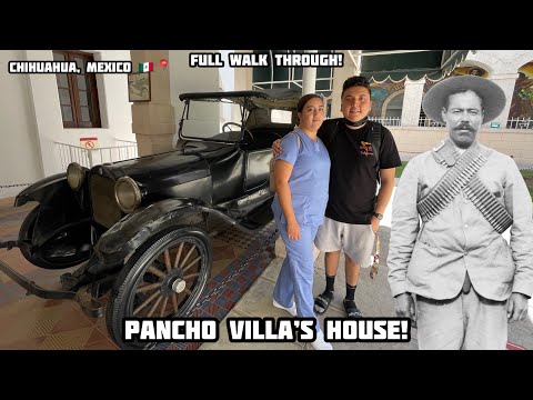 Pancho Villa Museum Tour in Chihuahua, Mexico! 🇲🇽 (The House is HUGE) - Full Walk Through