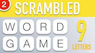 Scrambled Word Games Vol. 2 - Guess the Word Game (9 Letter Words)
