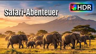4K HDR HLG Doku: | Safari-Abenteuer am Kilimandscharo (Kenia)