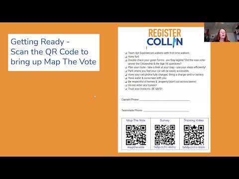 Register Collin Training Video