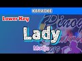 Lady by Modjo (Karaoke : Lower Key)