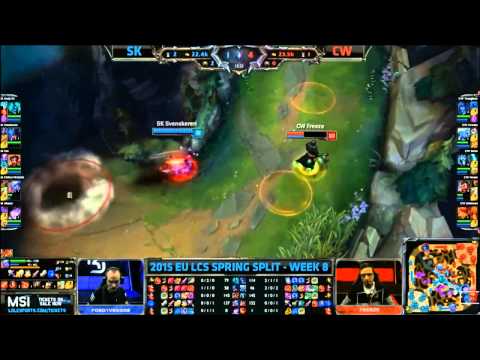SK Gaming vs Copenhagen Wolves - HIGHLIGHTS - EU LCS Spring 2015 - W8D2 - Season 2015 - LoL