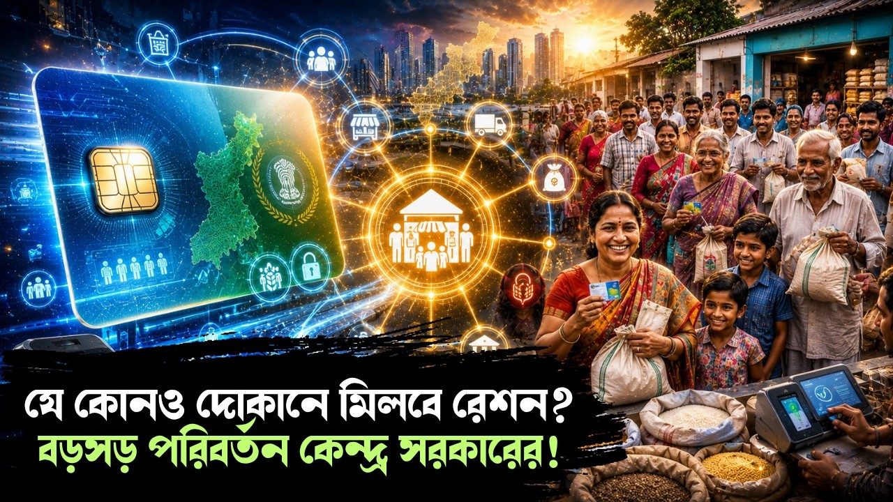 এবার যে কোনও দোকান থেকেই মিলবে রেশন? বড়সড় পরিবর্তন আনল কেন্দ্র সরকার! | New Ration System | India