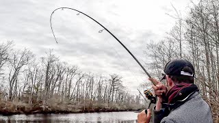 Bank Fishing A Deep Roadside Ditch (First Try)