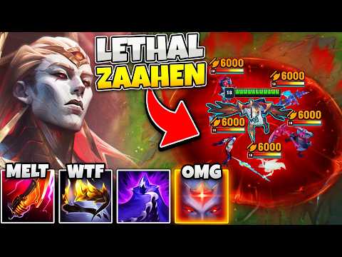 LETHALITY ZAAHEN È LA COSA PIÙ ROTTA CHE VEDRAI OGGI (MECCANICO AUTO-RIVIVERE WTF?)