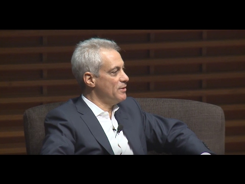 , title : 'Chicago Mayor Rahm Emanuel on Policy-Making & Negotiation'