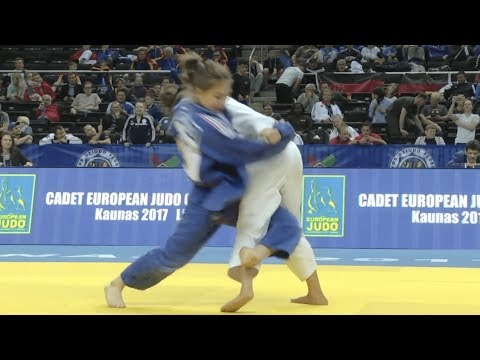 Cadet European Judo Championships 2017 in Kaunas (Highlights Individuals)