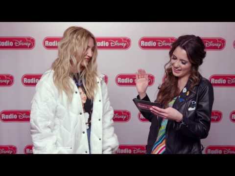 Julia Michaels Cell & Tell with Laura Marano | Radio Disney Music Awards