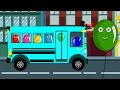Balloons Wheels On The Bus Go Round And Round Nursery Songs And Children Rhymes