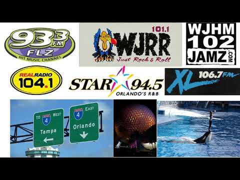 Orlando Radio Summer 2000 (Part 1) WFLZ 93.3FLZ  | XL106.7 | WPYO 95.3 Party | 102Jamz & more