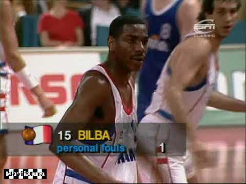 Eurobasket de Roma 1991 - Semifinal - Yugoslavia vs Francia