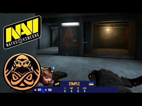 NAVI против ENCE l РЕШАЮЩАЯ ИГРА l IEM Katowice 2022